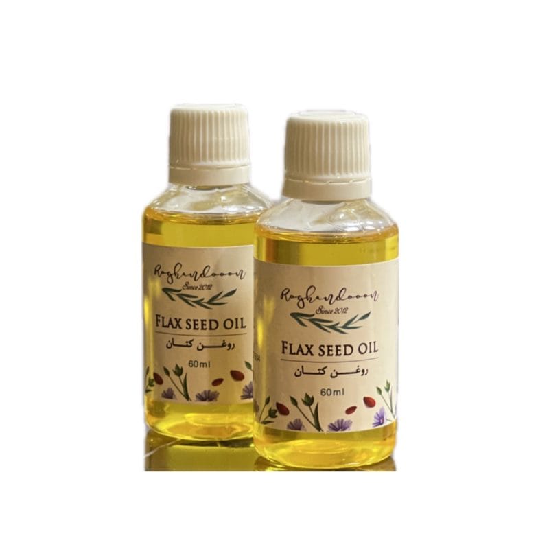 روغن کتان 60 میلی لیتری